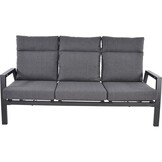 Lesli Living - Loveseat Ohio - Grijs - 192x81x98cm