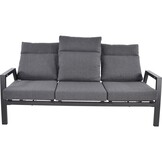 Lesli Living - Loveseat Ohio - Grijs - 192x81x98cm