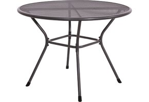 Lesli Living - Tuintafel Nordic - Grijs - Ø105x74,5cm