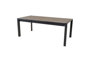 Lesli Living - Tuintafel Lagos - Grijs - 200/260x96cm