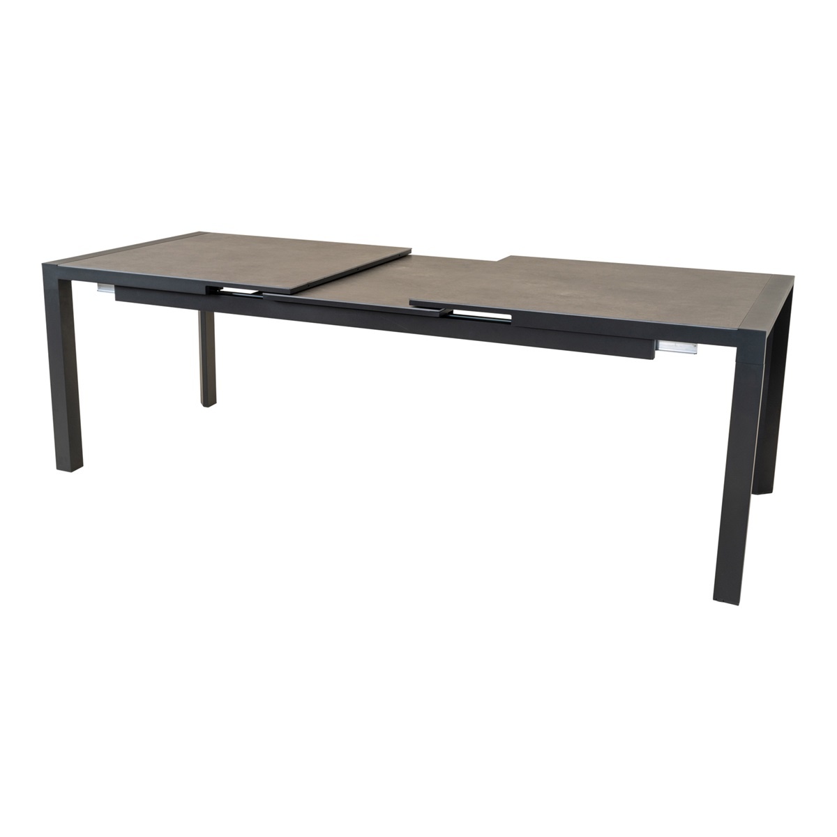 Lesli Living - Tuintafel Lagos - Grijs - 200/260x96cm