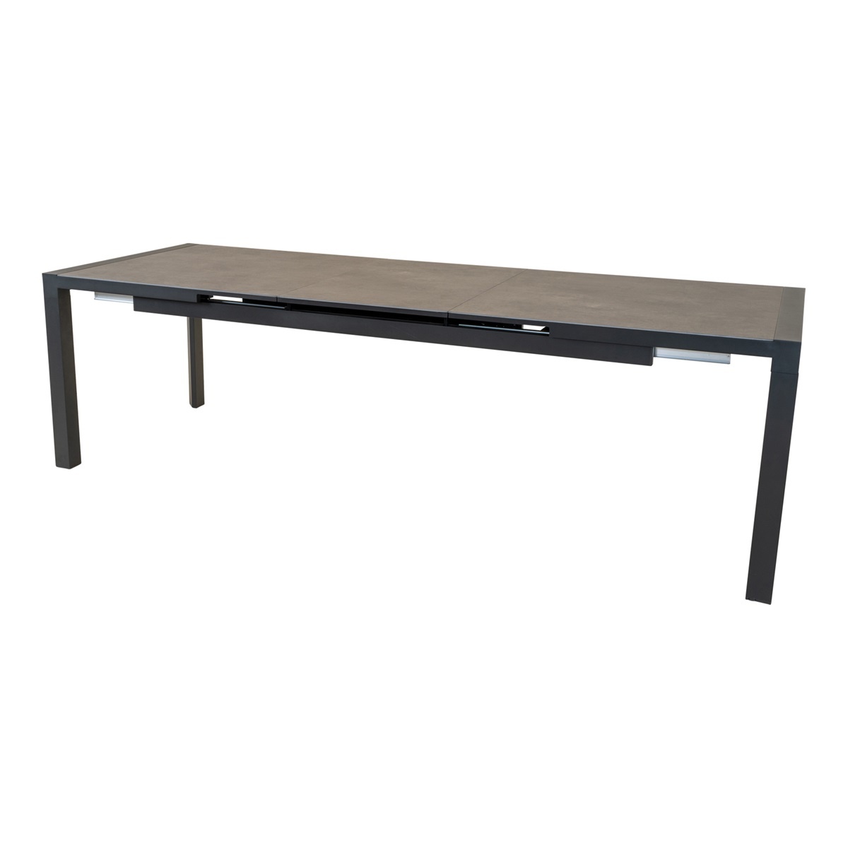 Lesli Living - Tuintafel Lagos - Grijs - 200/260x96cm