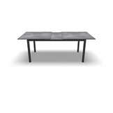 Lesli Living - Tuintafel Lagos - Grijs - 200/260x96cm