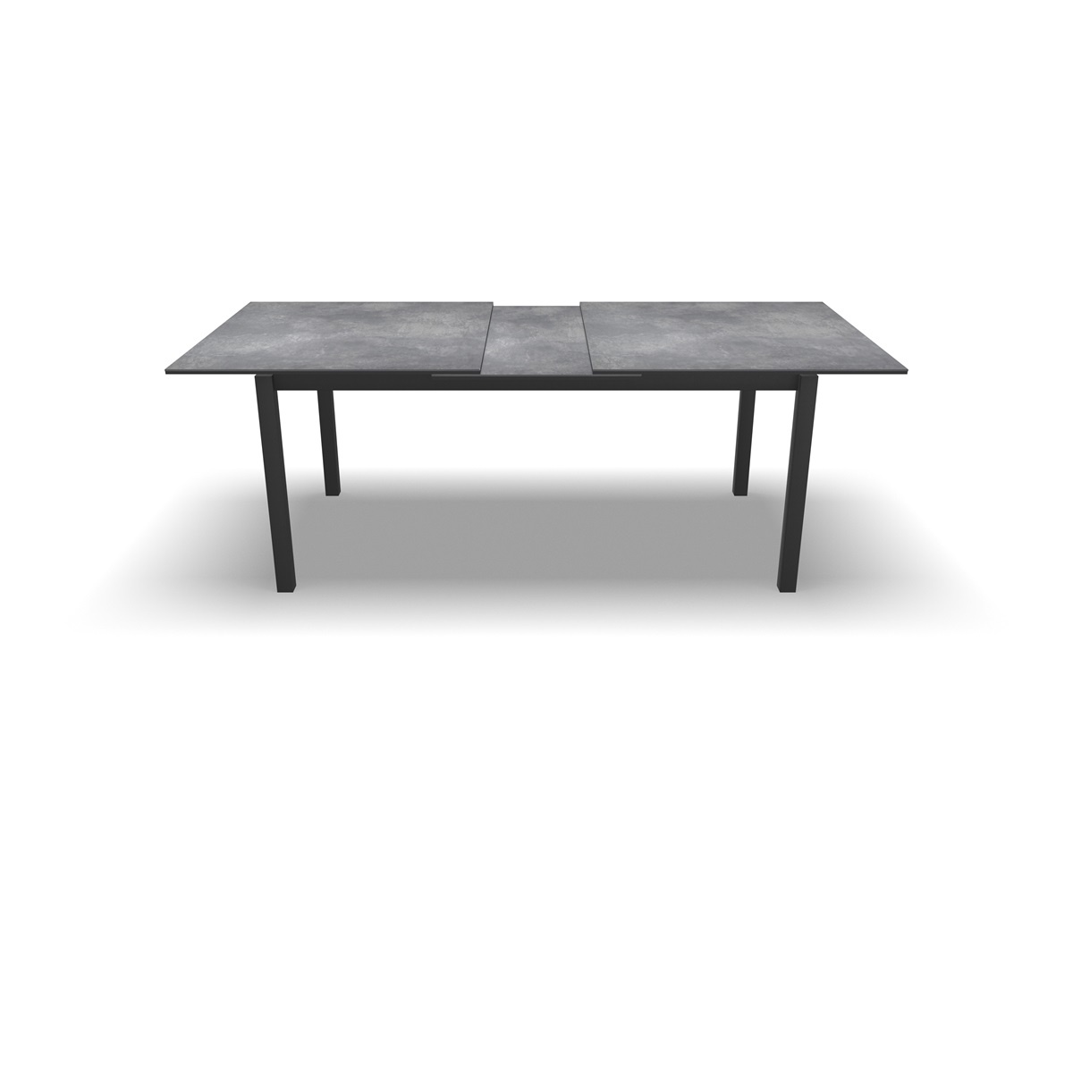 Lesli Living - Tuintafel Lagos - Grijs - 200/260x96cm