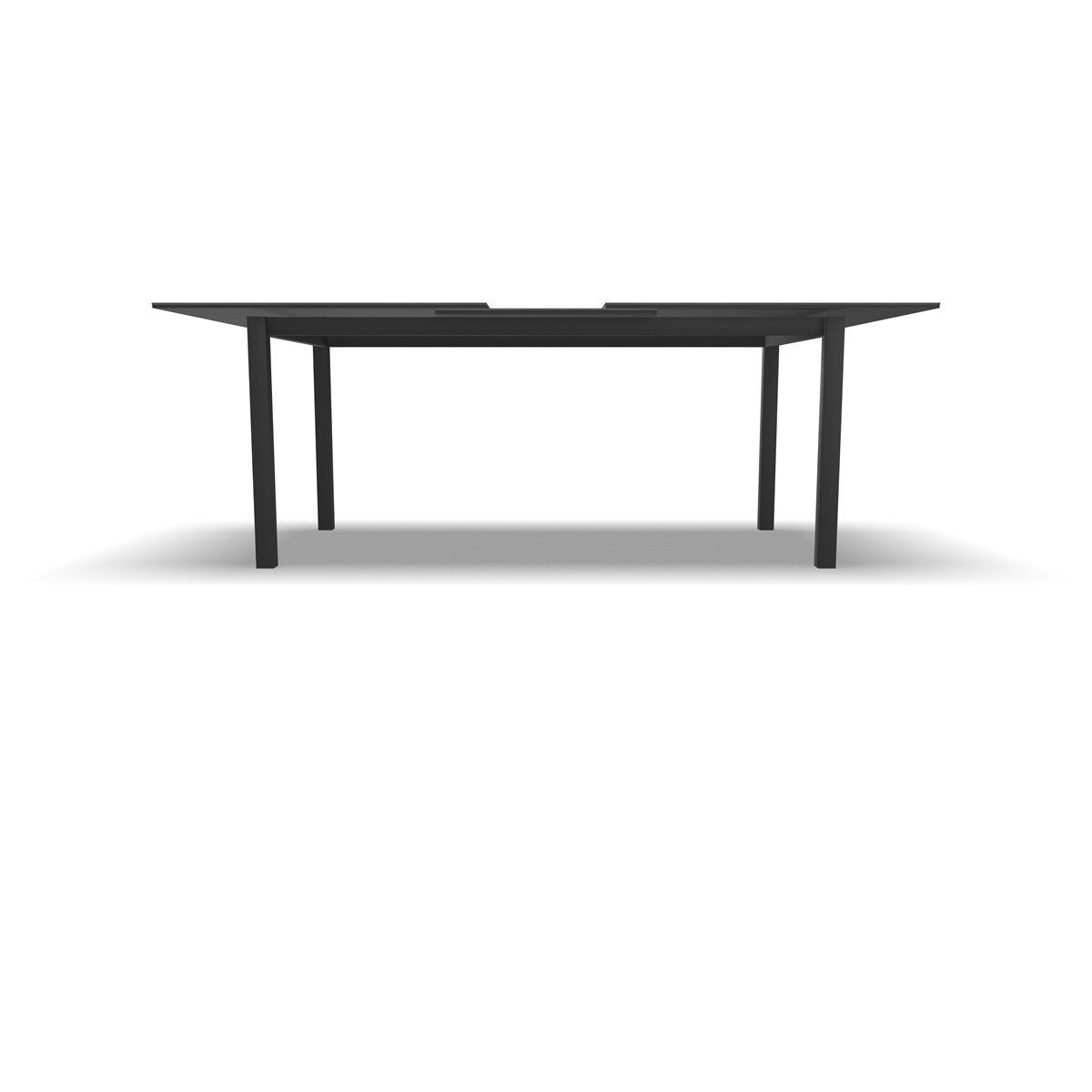 Lesli Living - Tuintafel Lagos - Grijs - 200/260x96cm