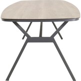 Lesli Living - Tuintafel Odense - Grijs - 200x100cm