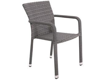 Lesli Living - Bistrostoel Sol - Grijs - 57,5x62x82,5cm