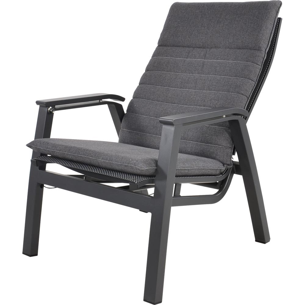 Lesli Living - Bistrostoel Allegro - Grijs - 73x88x86cm