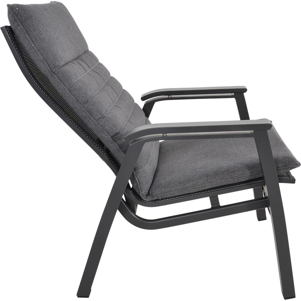 Lesli Living - Bistrostoel Allegro - Grijs - 73x88x86cm