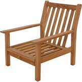 Lesli Living - Bistrostoel teak - Zwart - 65,5x86x82,5cm