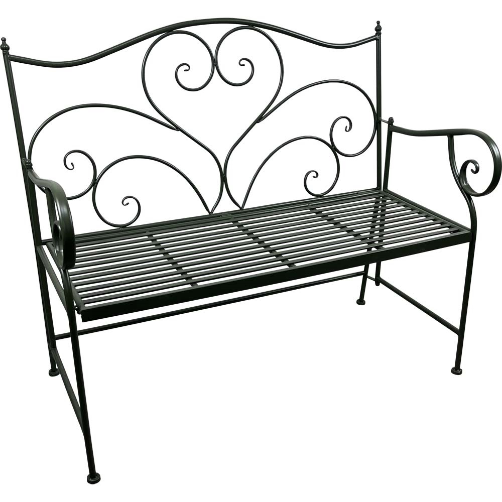 Lesli Living - Loveseat Viva la Vida - Groen - 110x54x96cm