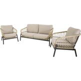Lesli Living - Loungebank Zavi - Beige - 163,5x83x72,5cm