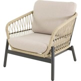 Lesli Living - Loungebank Zavi - Beige - 163,5x83x72,5cm
