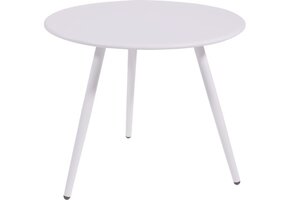 Lesli Living - Sidetable Rafael - Wit - Ø45x35cm