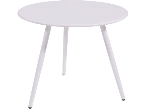 Lesli Living - Sidetable Rafael - Wit - Ø45x35cm