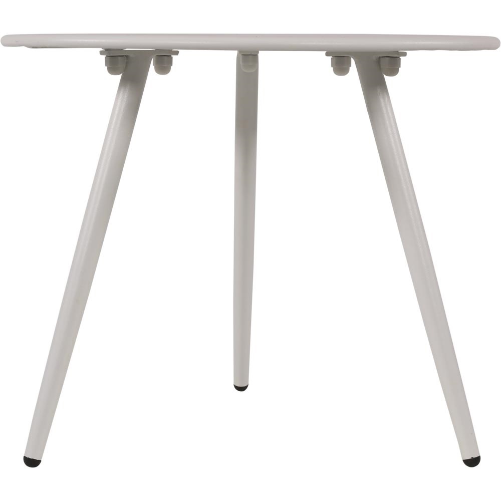 Lesli Living - Sidetable Rafael - Wit - Ø45x35cm
