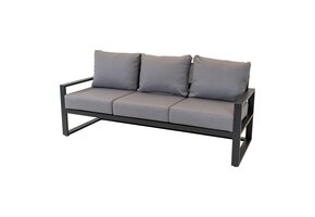 Lesli Living - Loveseat Tormenta - Grijs - 209x80x86cm