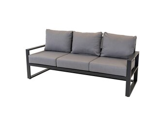 Lesli Living - Loveseat Tormenta - Grijs - 209x80x86cm