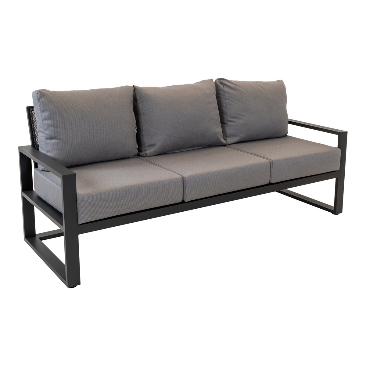 Lesli Living - Loveseat Tormenta - Grijs - 209x80x86cm