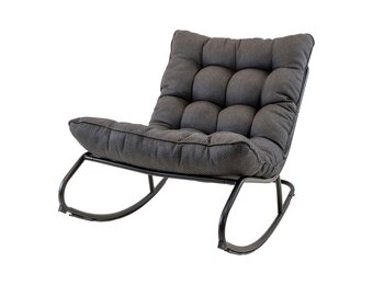 Lesli Living - Bistrostoel Zenzi - Zwart - 71x115,5x73,5∕37cm