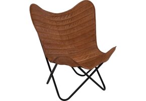 Lesli Living - Bistrostoel Billy - Zwart - 75x75x87cm