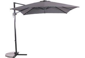 Lesli Living - Push-up parasol Libra - Grijs - 250x250cm