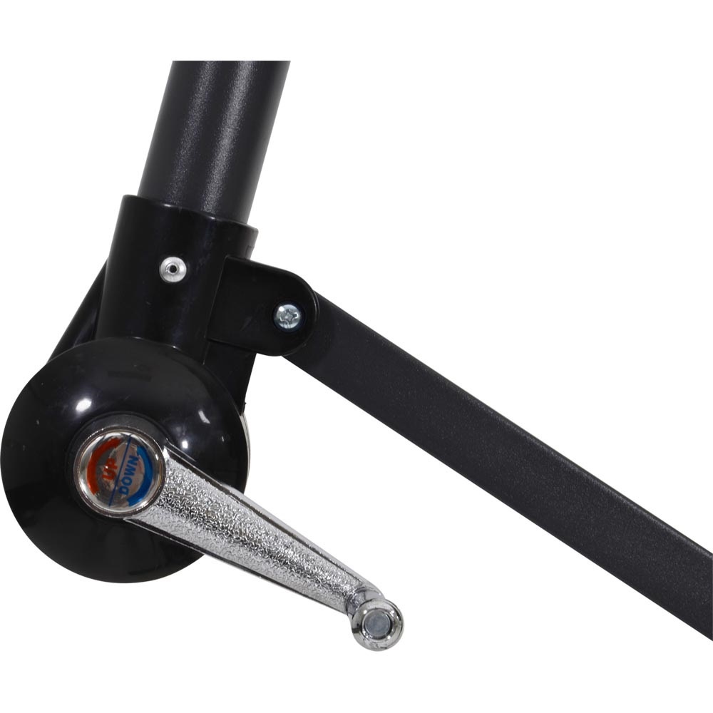 Lesli Living - Push-up parasol Libra - Grijs - 250x250cm