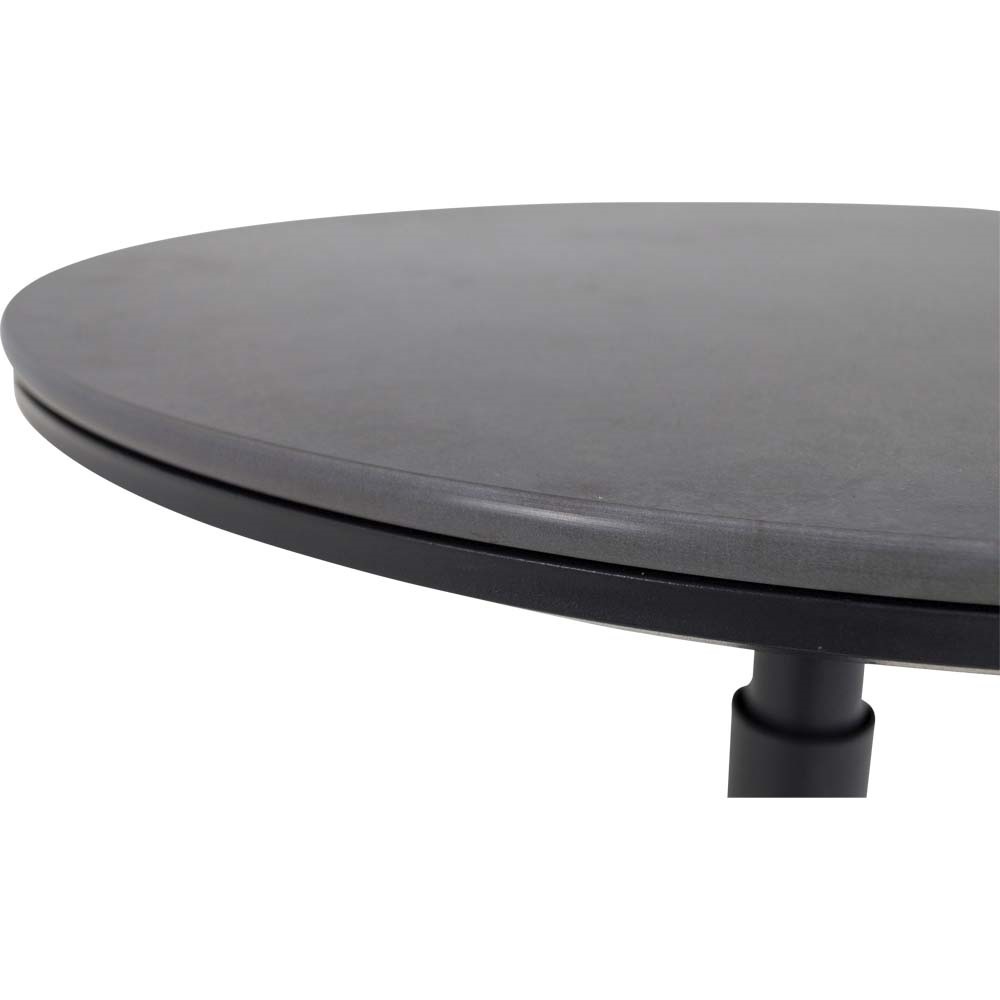 Lesli Living - Tuintafel Geneva - Grijs - ø59cm