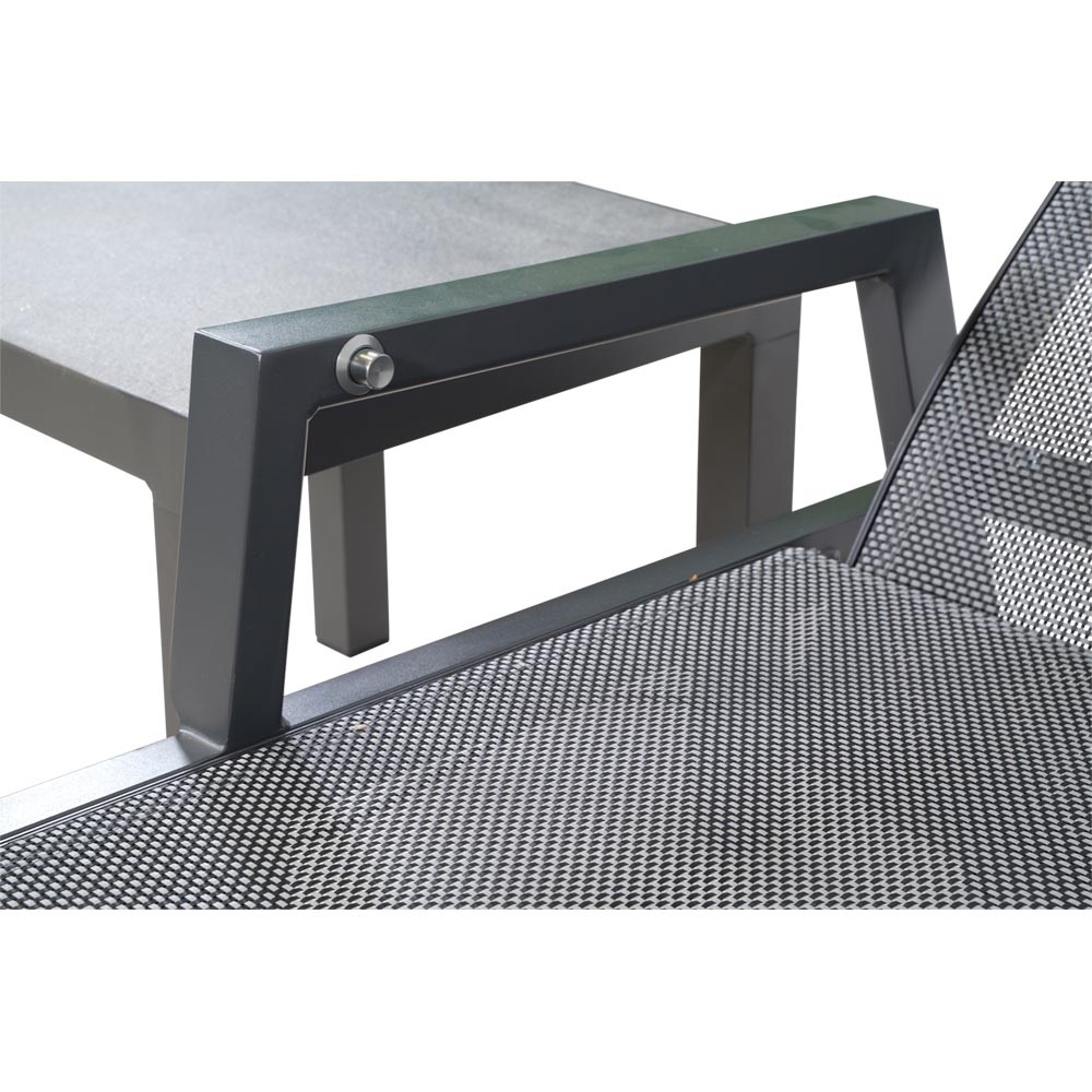 Lesli Living - Tuintafel Down - Grijs - 50x50x46m