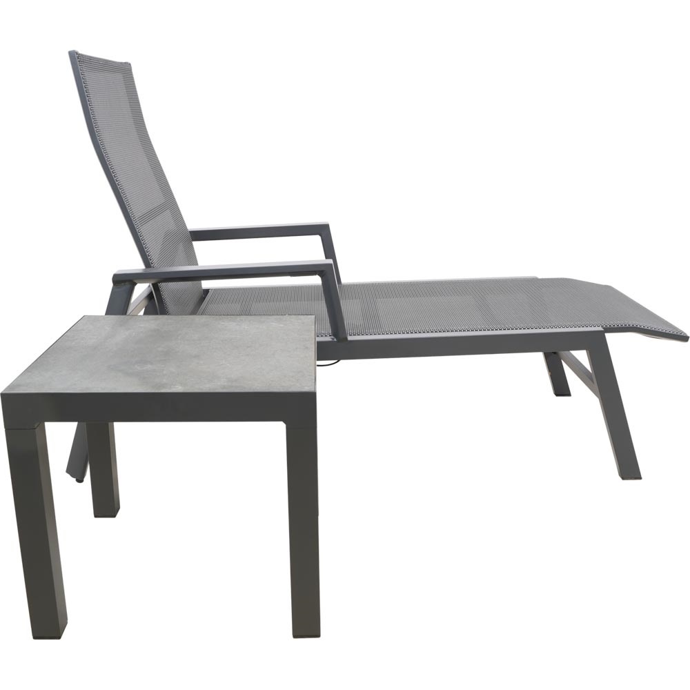 Lesli Living - Tuintafel Down - Grijs - 50x50x46m