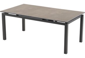 Lesli Living - Tuintafel Lagos - Grijs - 180/240x100cm