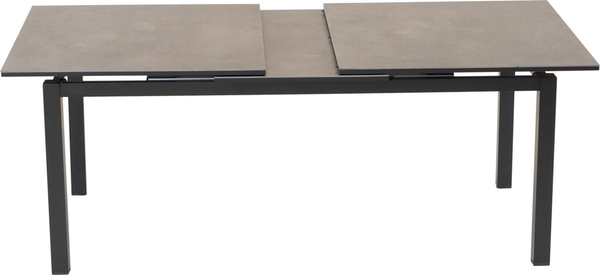 Lesli Living - Tuintafel Lagos - Grijs - 180/240x100cm