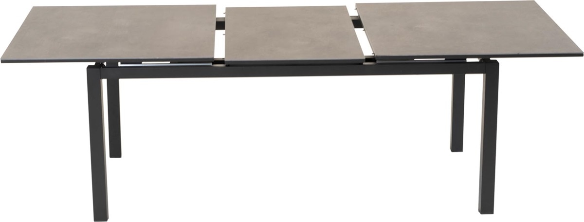 Lesli Living - Tuintafel Lagos - Grijs - 180/240x100cm