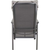 Lesli Living - Bistrostoel Malik - Grijs - 65x75x105cm