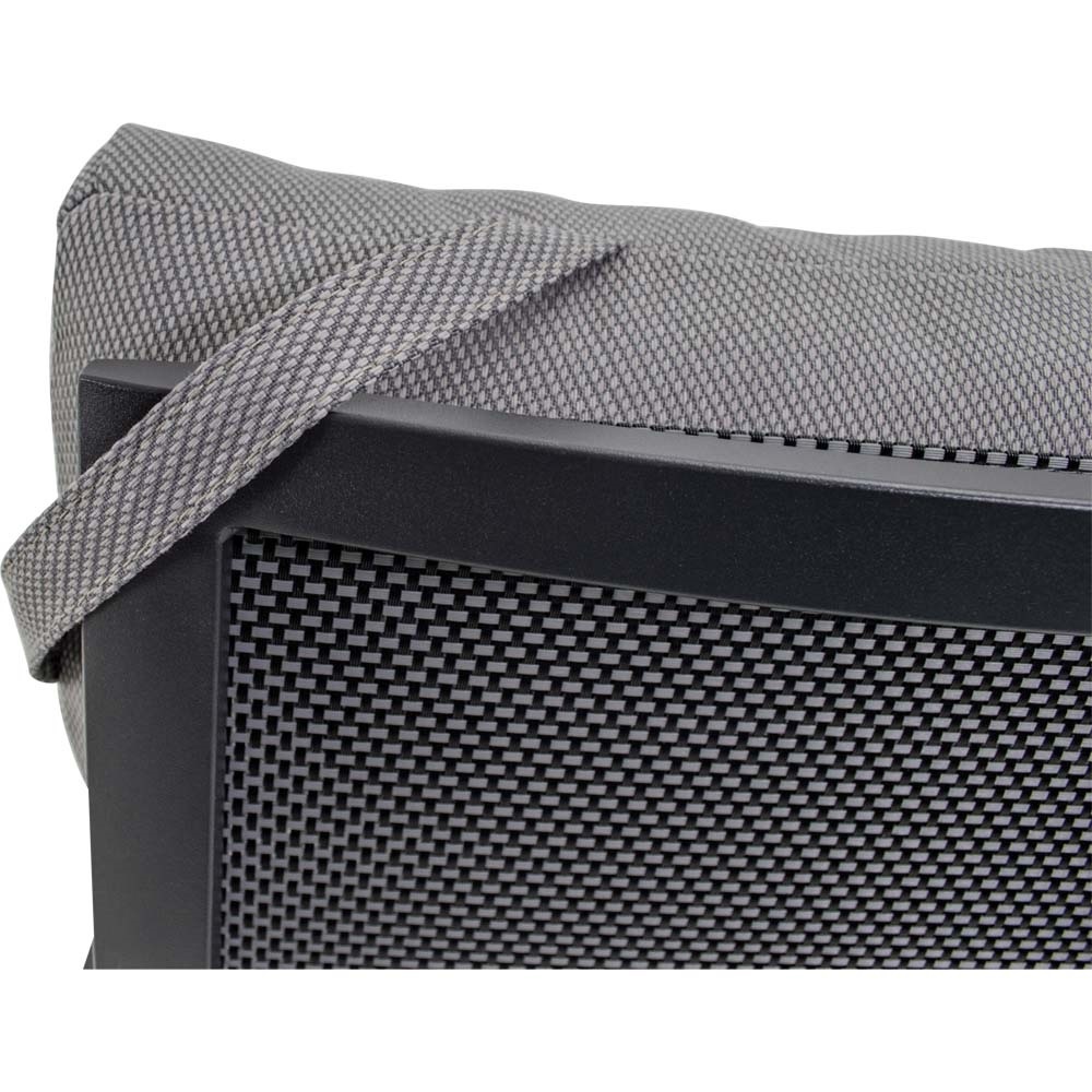 Lesli Living - Bistrostoel Malik - Grijs - 65x75x105cm