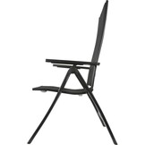 Lesli Living - Bistrostoel Carino - Grijs - 69x63x113cm