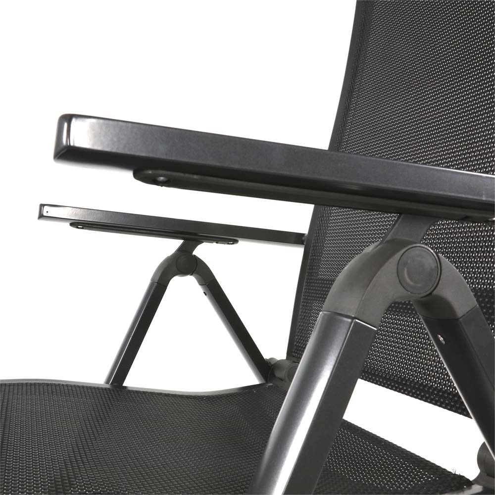 Lesli Living - Bistrostoel Carino - Grijs - 69x63x113cm