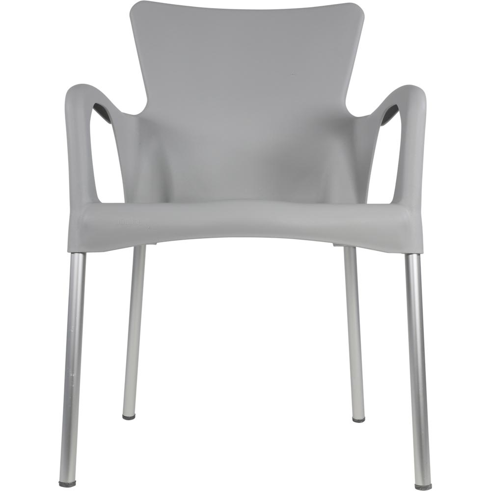 Lesli Living - Bistrostoel Bella - Grijs - 52x55x85cm