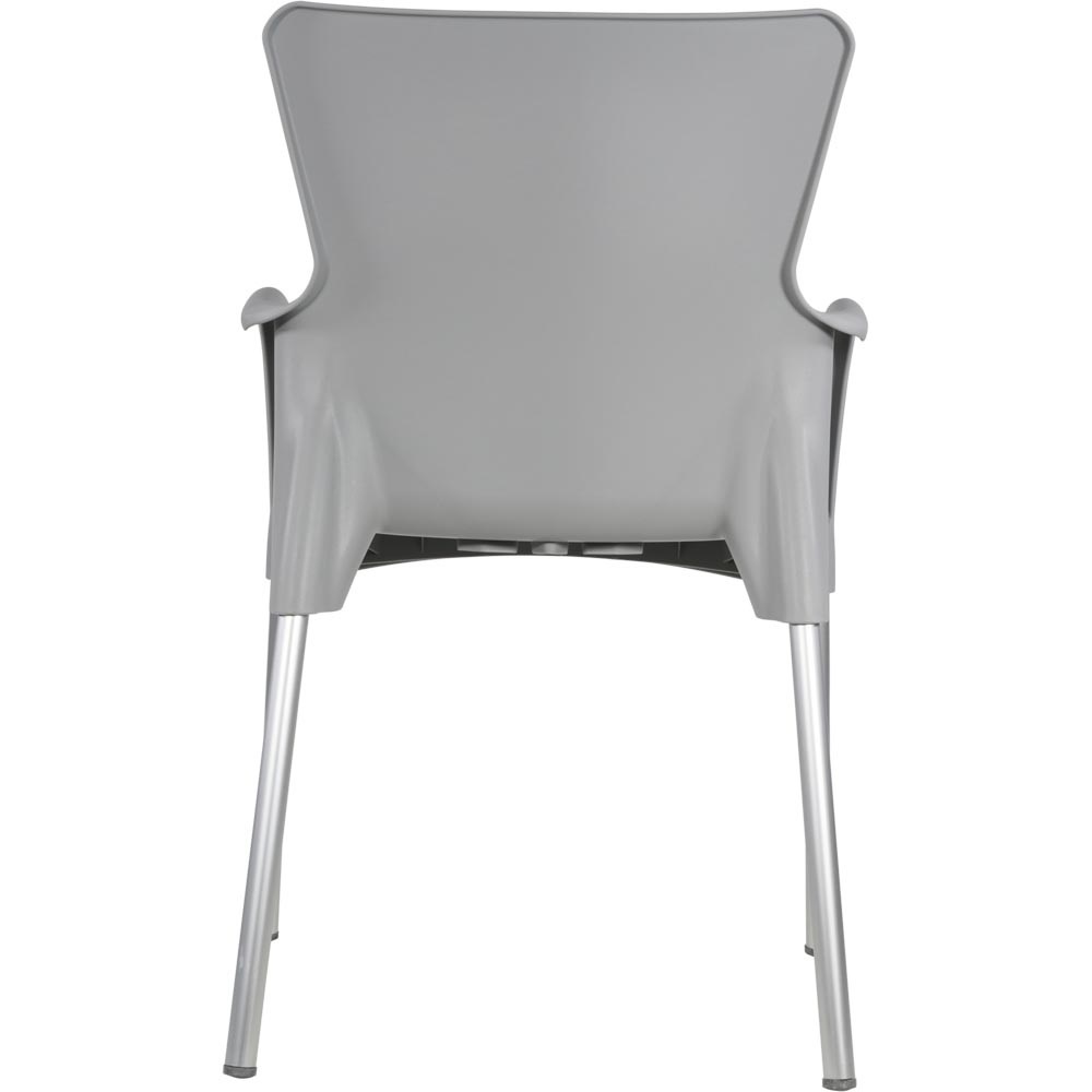 Lesli Living - Bistrostoel Bella - Grijs - 52x55x85cm