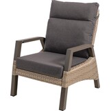 Lesli Living - Bistrostoel Treviso - Taupe - 74x83x94cm