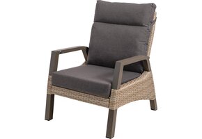 Lesli Living - Bistrostoel Treviso - Taupe - 74x83x94cm