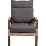 Lesli Living - Bistrostoel Treviso - Taupe - 74x83x94cm