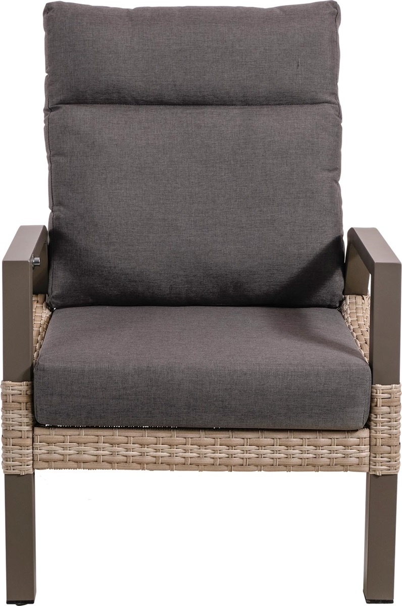 Lesli Living - Bistrostoel Treviso - Taupe - 74x83x94cm