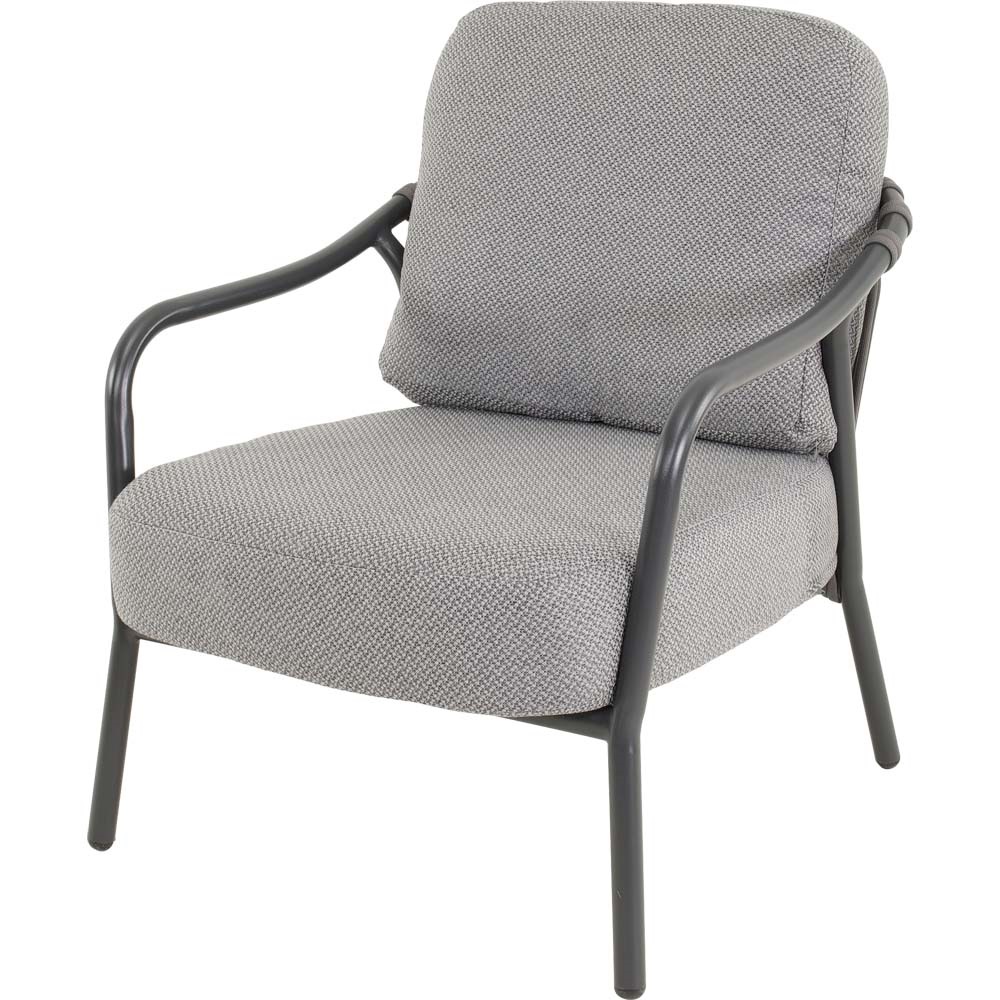 Lesli Living - Bistrostoel Durban - Grijs - 71x79x75cm