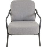 Lesli Living - Bistrostoel Durban - Grijs - 71x79x75cm