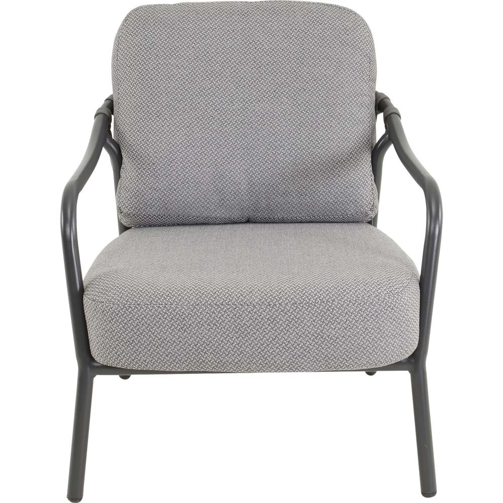 Lesli Living - Bistrostoel Durban - Grijs - 71x79x75cm