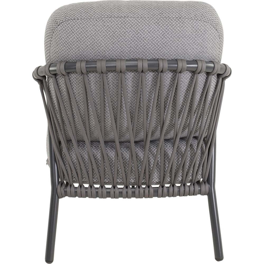 Lesli Living - Bistrostoel Durban - Grijs - 71x79x75cm