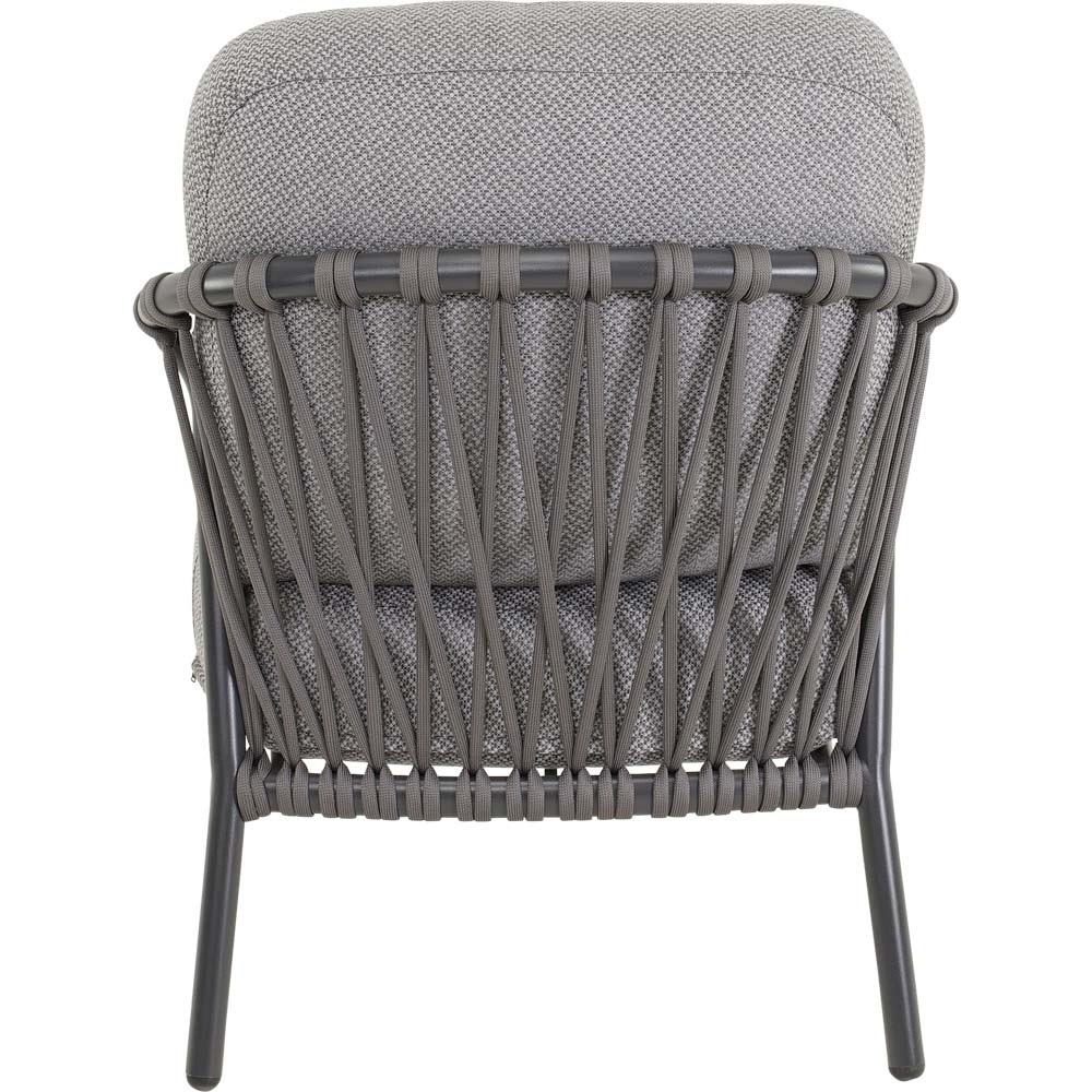 Lesli Living - Bistrostoel Durban - Grijs - 71x79x75cm