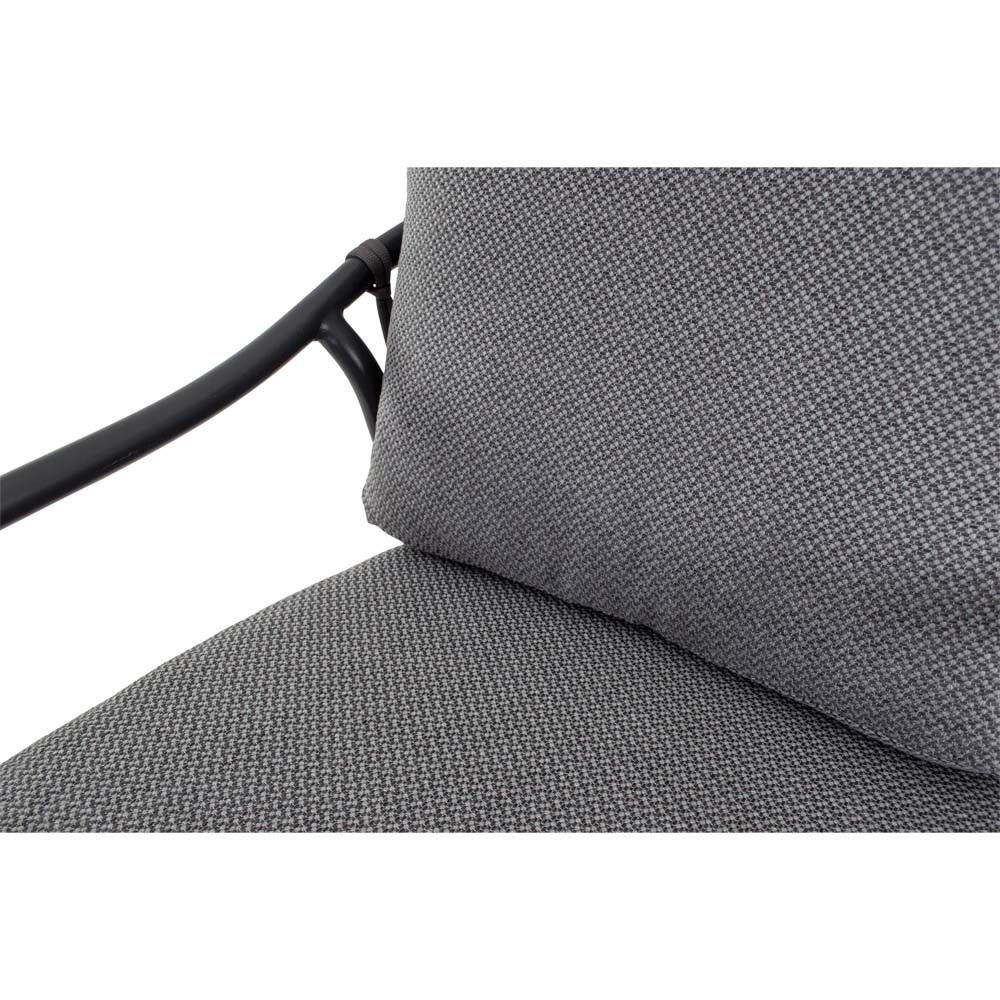 Lesli Living - Bistrostoel Durban - Grijs - 71x79x75cm