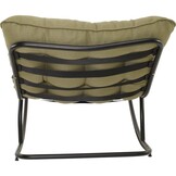 Lesli Living - Bistrostoel Zenzi - Groen - 71x115,5x73,5∕37cm
